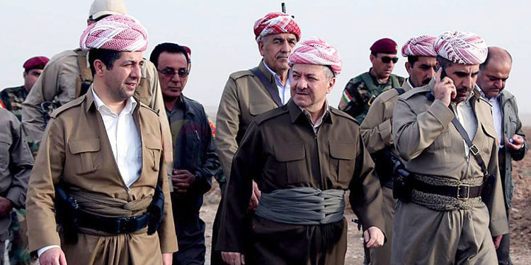 مسعود ومسرور بارزاني يدينان بشــــدة محاولة اغتيال الكاظمي