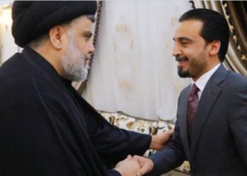 الحلبوسي يستقبل الصدر في بغداد
