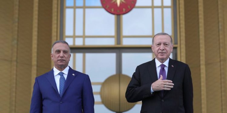 برقية تضامن من أردوغان الى الكاظمي