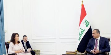الكاظمي يستقبل وزيرة الخارجية السويدية