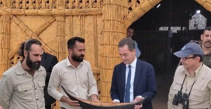 مساع فرنسية لحشد دولي لدعم المناطق الاهوارية في الناصرية