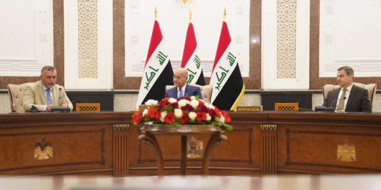 برهم صالح  يدعو لتنميــــة الموارد البشرية واستيعاب الخريجين