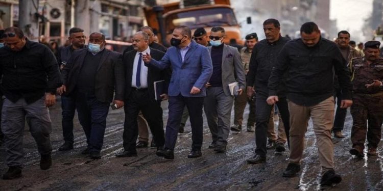 اعلان إنجاز (تطوير محلتين) في بغداد ضمن خطة العام 2021