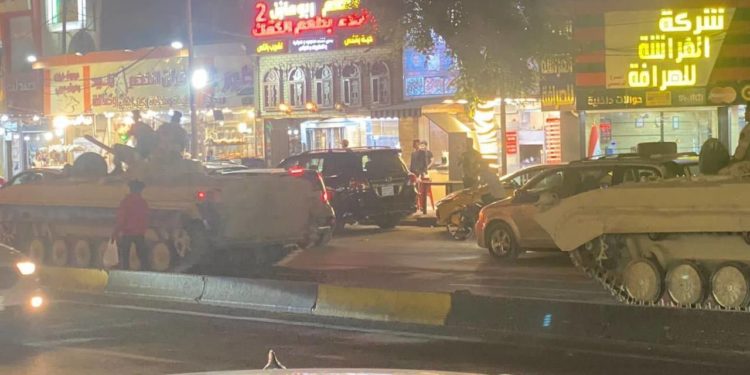 انتشار أمني  واجراءات أمنية مكثفة في بغداد