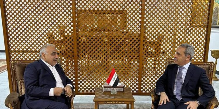 رئيس مجلس القضاء الاعلى يستقبل عادل عبد المهدي