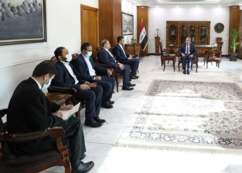 فائق زيدان يستقبل الوفد القضائي الايراني