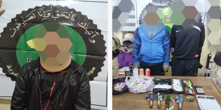 اعتقال (25) مطلوباً للقضاء وفق مواد قانونية مختلفة