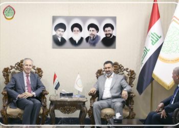 رئيس الهيئة السياسية للـــ”تيار الصدري” يلتقي السفير الاسباني