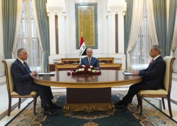 رئيس الجمهورية يستضيف اجتماعاً ضم (رئيسي مجلسي الوزراء والقضاء الاعلى)