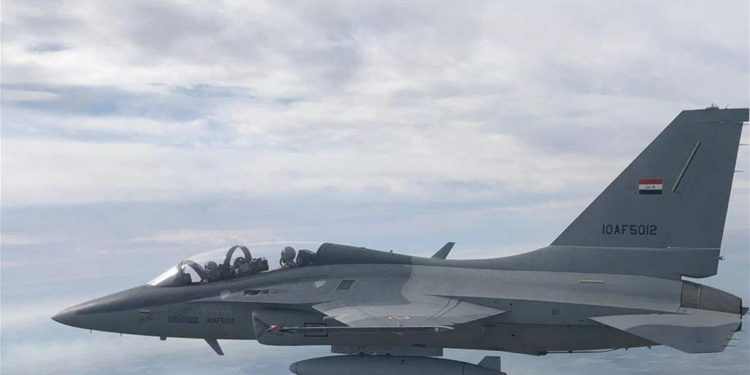 تدمير كهف ونفق لعصابات داعش بضربات جوية عراقية بطائرات اف 16 في طوز خورماتو