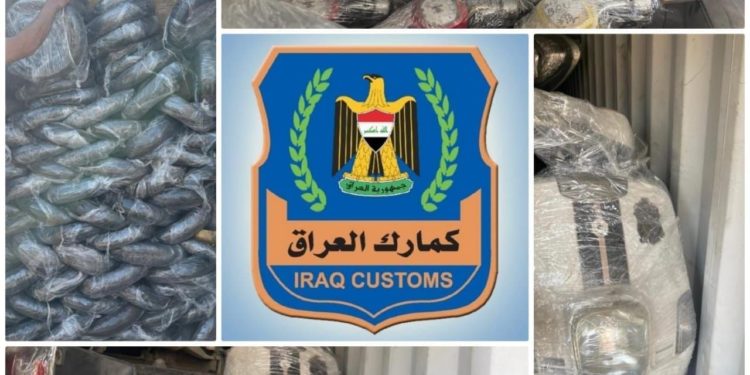 ضبط دراجات نارية مخالفة لشروط الاستيراد في ام قصر الشمالي