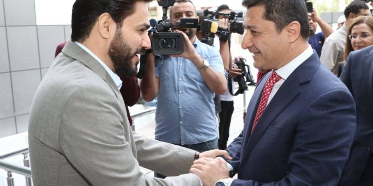 اللجنة الصدرية المفاوضة تستقبل وفـــد من الاتحاد الوطني الكردستاني