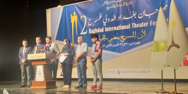 انطلاق فعاليات مهرجان بغداد الدولي على خشبة مسرح الرشيد