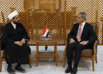 زيدان والخزعلي يبحثان أحداث العنف في تظاهرات الجمعة
