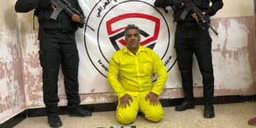 فيديو يوثق لحظة الإطاحة بصباح الكناني