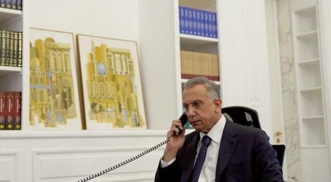 الكاظمي يتلقى اتصالات من ملوك ورؤساء ومسؤولين عرب