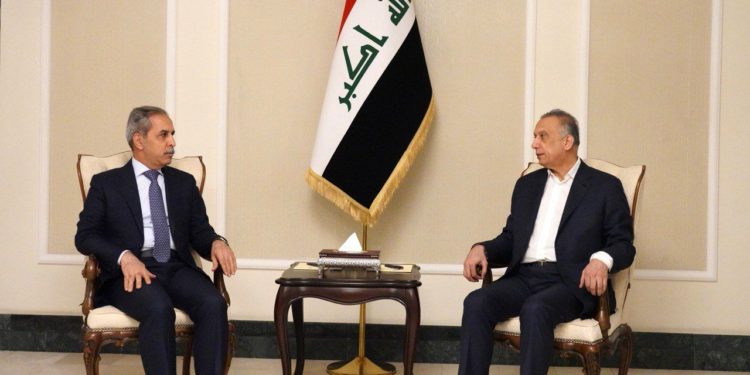 الكاظمي يستقبل  القاضي فائق زيدان