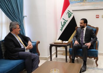 الحلبوسي يلتقي سفيري (روسيا وايطاليا) ويبحث معهما ملفات عدة