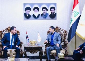التيار الصدري والسفير الفرنسي يبحثان العلاقة بين بغداد وباريس