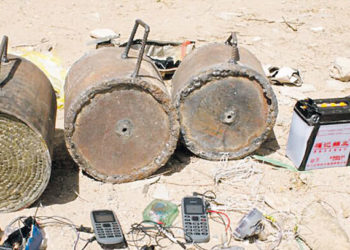 العثور على (12 عبوة) ناسفة وعبوتين اسطوانيتين في ديالى
