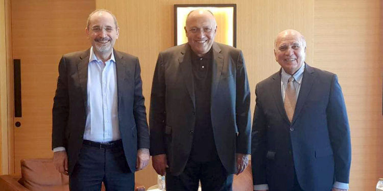 العراق ومصر والأردن  ,, البحث عن تنفيذ مشاريع مشتركة,,