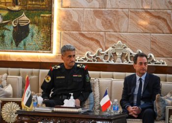 الساعدي يستقبل سفير فرنسا في مقر جهاز مُكافحة الإرهاب