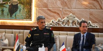 الساعدي يستقبل سفير فرنسا في مقر جهاز مُكافحة الإرهاب