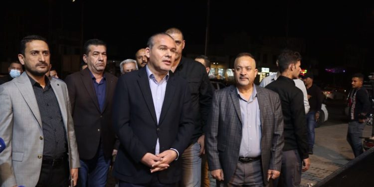 علاء معن يعلن إنجاز وتطوير واكساء محلتيـــن بجانب الكرخ