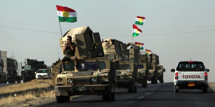 استنفار قوات البيشمركة في المناطق الفاصلة بين (ديالى والسليمانية)