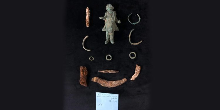 إكتشاف 160 قطعة أثرية تعود لعصور (فرثية وسلوقية) في بغداد