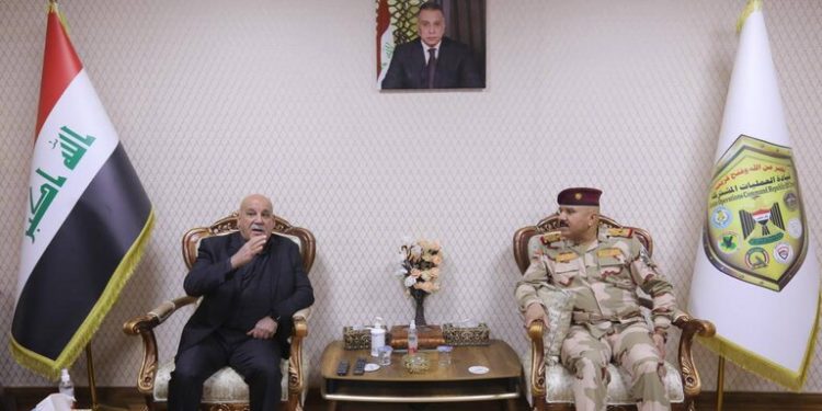 البيشمركة و العمليات المشتركة يبحثان خطط مواجهة الإرهاب