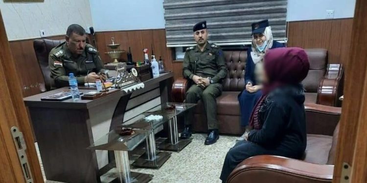 المجتمعية تعيد فتاة هاربة لذويها في بغداد
