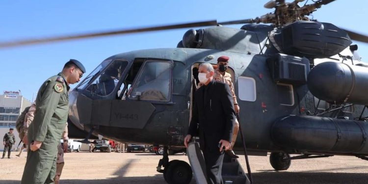 الغانمي والساعدي يصلان الى البصرة