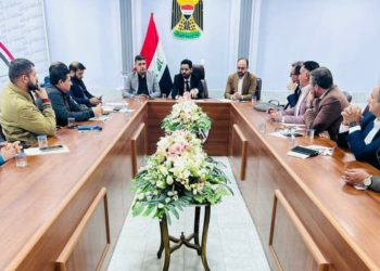محافظ ذي قار الجديد يترأس أول اجتماع وتم اتخاذ عدة قرارات