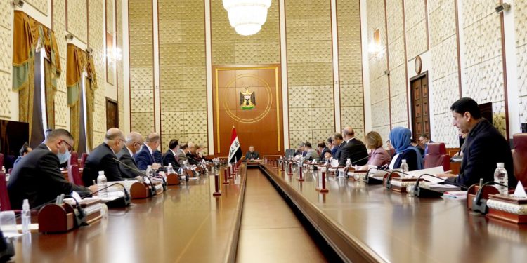 مجلس الوزراء يعقد جلسته الاعتيادية برئاسة الكاظمي