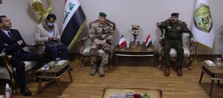 نائب قائد العمليات المشتركة يلتقي رئيس اركان القوات المسلحة الفرنسية