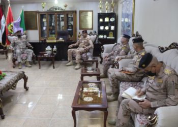رئيس اركان الجيش يزور المقر المتقدم لقيادة عمليات بغداد – الكرخ