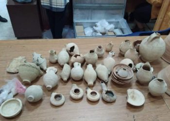 العثور على ( 46 ) قطعة اثرية في ديالى