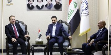رئيس الهيئة السياسية للتيار الصدري يؤكد للسفير اللبناني اهمية “ادامة العلاقات الثنائية وتطويرها”