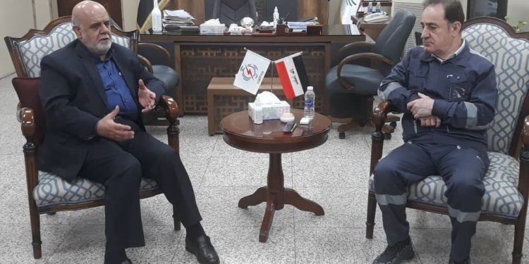 توجيه  دعوة الى وزير الكهرباء الايراني لزيارة العراق