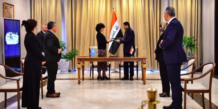 توقّيع مذكرة (للتعاون المشترك) مع صندوق الأمم المتحدة للسكان لدعم ملف المرأة في العراق