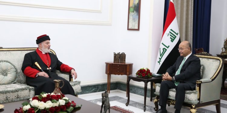 برهم صالح يجب ضمان مشاركة حقيقية للمسيحيين في الميادين (السياسية والاجتماعية والثقافية)