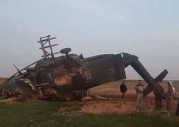 بيان وزارة الدفاع بشأن سقوط المروحية العسكرية