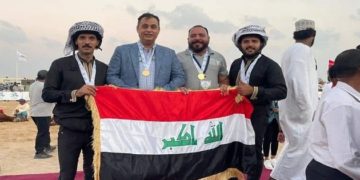 العراق ينال البطولة الدولية للفروسية بـ 7 أوسمة