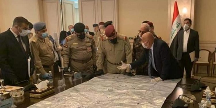 وفد من البيشمركة في بغداد لبحث الوضع الأمني