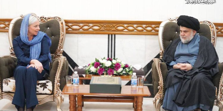 الصدر وبلاسخارت يؤكدان أهمية “المصادقة على نتائج الانتخابات” دون تأخير