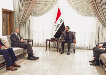 الحلبوسي والسفير الأميركي يبحثان (إنهاء دور قوات التحالف القتالية) في العراق