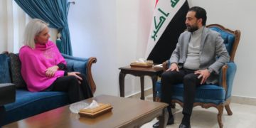 الحلبوسي يستقبل بلاسخارت .. تأكيد على (أهمية الحوار والعمل المنسجم) مع التحديات الراهنة