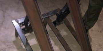 العثور على (منصات اطلاق صواريخ) في شارع فلسطين