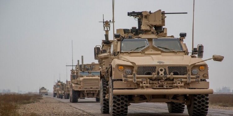 استهداف رتل للتحالف الدولي  في الأنبار بعبوة ناسفة